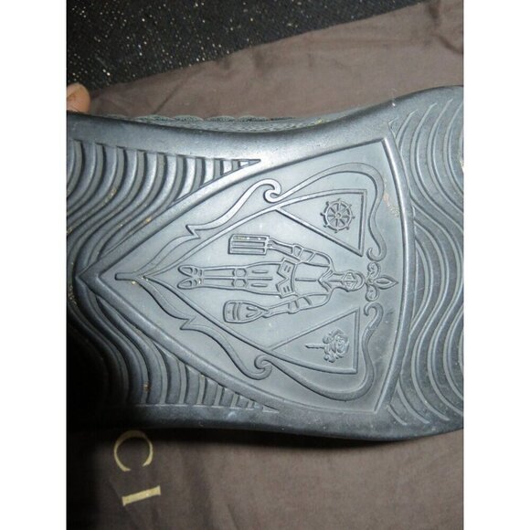 Gucci Ace Quilted G Rhombus Black Matelassé Leather Sneakers Shoes 7.5 men 9.5 - Picture 9 of 14